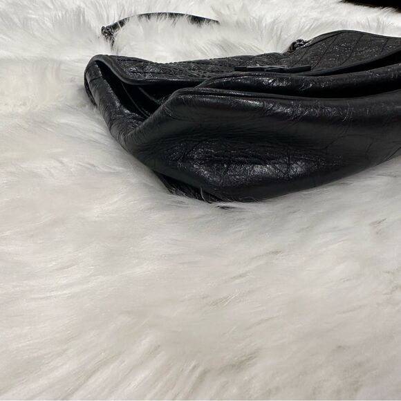 YSL Niki Baby Medium Quilted Crinkled-leather Shoulder Bag - Picture 2 of 16